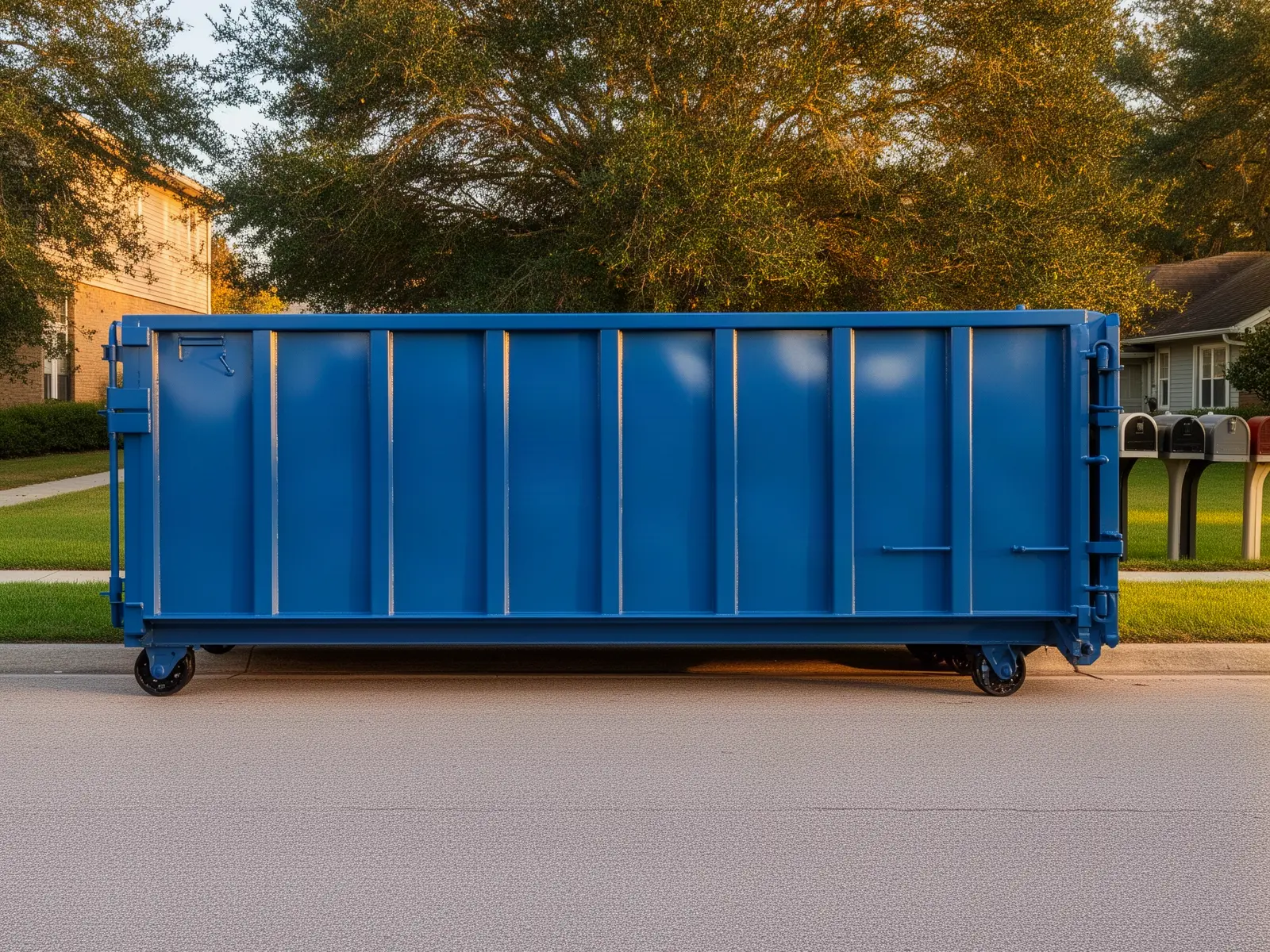 Roll-off dumpster from All Dumpster Rental Solutions in Greensboro, NC